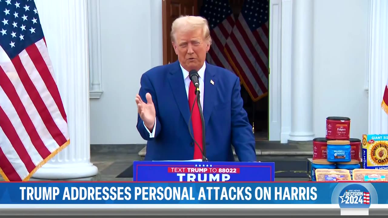 Trump says he’s ‘entitled to personal attacks’ on Harris