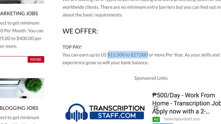 Earn $450+ Typing Names ($30 Per Page)