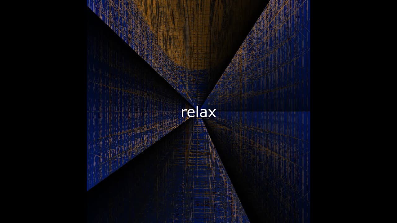 RELAX - TOUCH DESIGNER ANIMATION- 2024