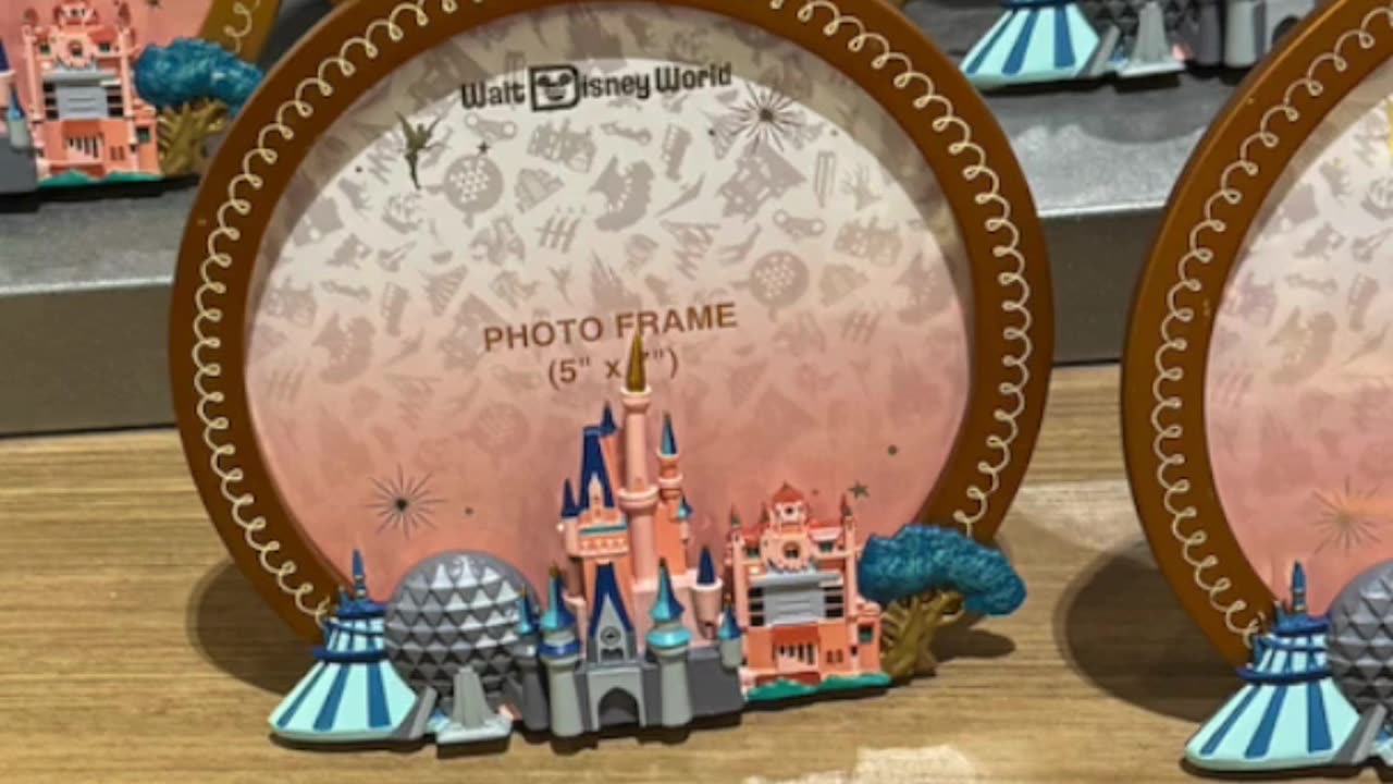 Walt Disney World Four Parks Photo Frame #shorts