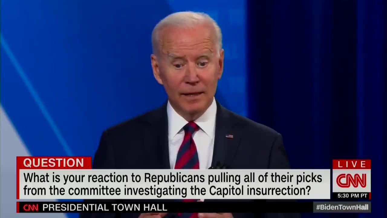 Joe Biden 'they think we're sucking the blood out of kids?'