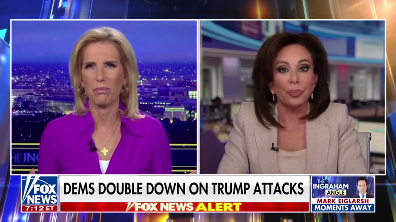Judge Jeanine Hillary Clinton is ‘mad at everybody’