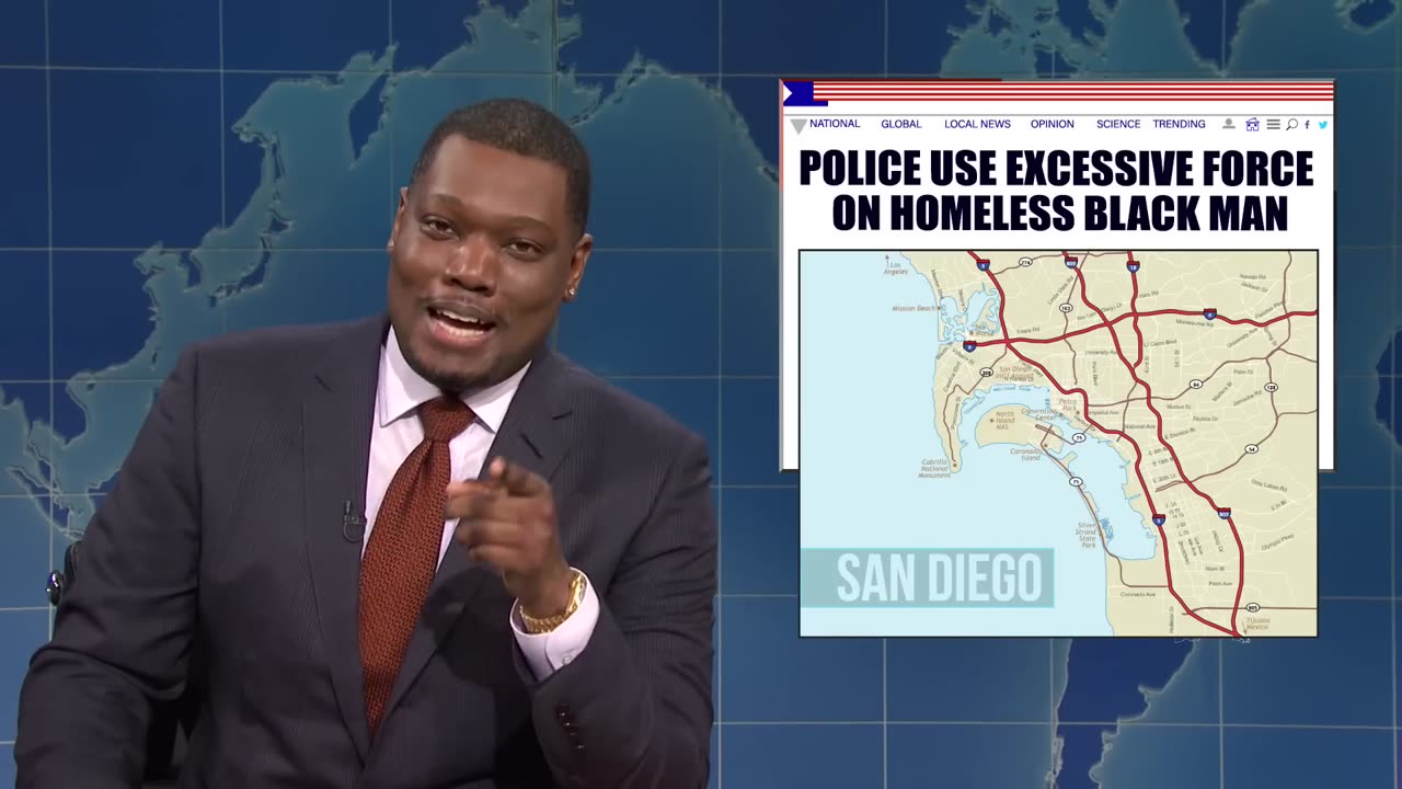 Weekend update : Colin just got Michael Che swap jokes