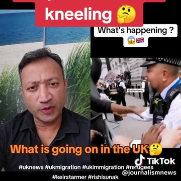 Why British Police Kneeling