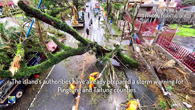 Super Typhoon Chanthu brings destruction to the Philippines