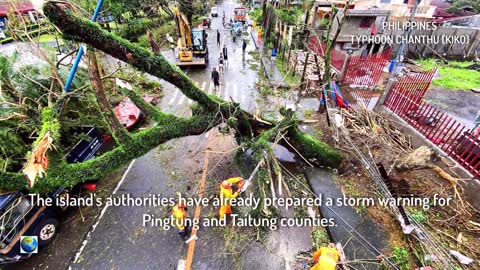 Super Typhoon Chanthu brings destruction to the Philippines