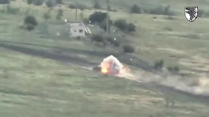 How the 93 OMB Kholodny Yar tank collapsed