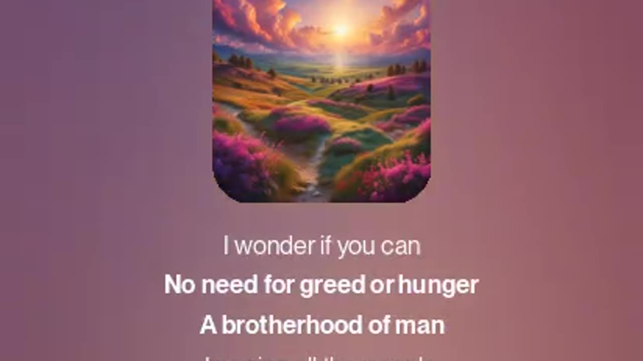 imaGine peacE - version 2