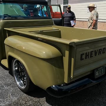1957 Chevrolet 3 Window Pickup Truck with a LS3