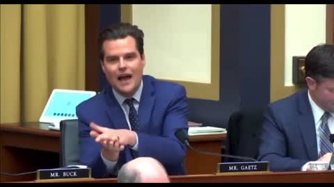 ⚫️Matt Gaetz: Hunter’s Laptop Admitted Into The Record💥