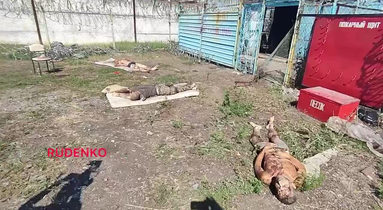 Vězení v Jelenovce v DLR na kterou Ukrajina odpálila rakety HIMARS a zabila přes 50 zajatců z Azova