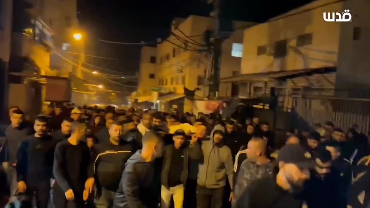 ►🚨▶◾️🇮🇱⚔️🇵🇸 Hundreds on Tulkarm/West Bank streets as IDF execute 3 then assault corpses