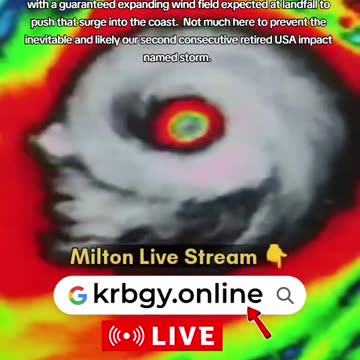 Hurricane Milton 2024 Live Category 5