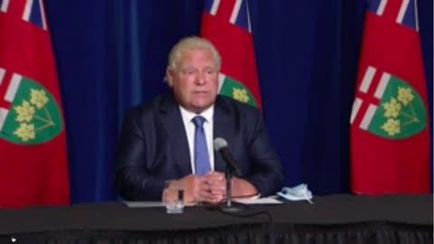 Premier of Ontario initiates vaccine passports - September 2021