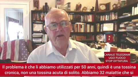 Glifosato: causa dell'incremento, mai visto prima d'ora, di ogni patologia.