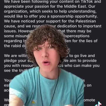 ►🇵🇸💔3 Million Tik Tok Influencer reveals Israel offered $5,000 to post propaganda