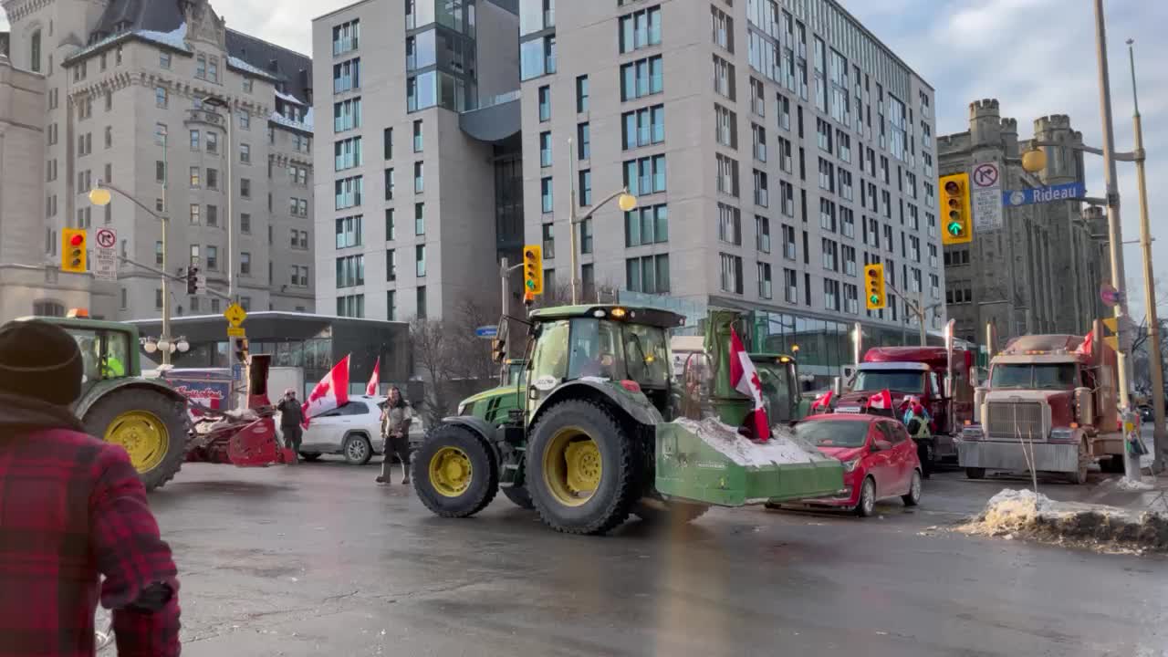 Trucker Freedom Convoy Ottawa 2022-01-31