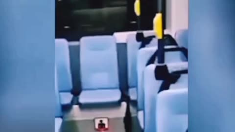 Ghost captured in a camera in bus 😰😱😱