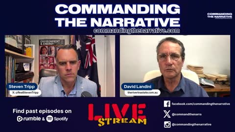 Steven Tripp from Commanding The Narrative and David Landini.