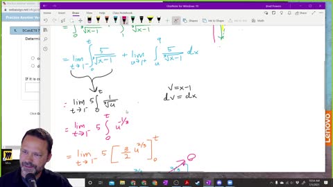 Calculus 2 - Section 7-8 - Homework Problem - Class Example - Discontinuous Integrand