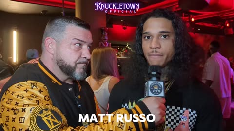 BKFC 70 Weigh-In Interview with Matt Rambo Russo. Bare Knuckle