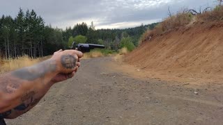 Shooting the 1849 Wells Fargo pocket revolver