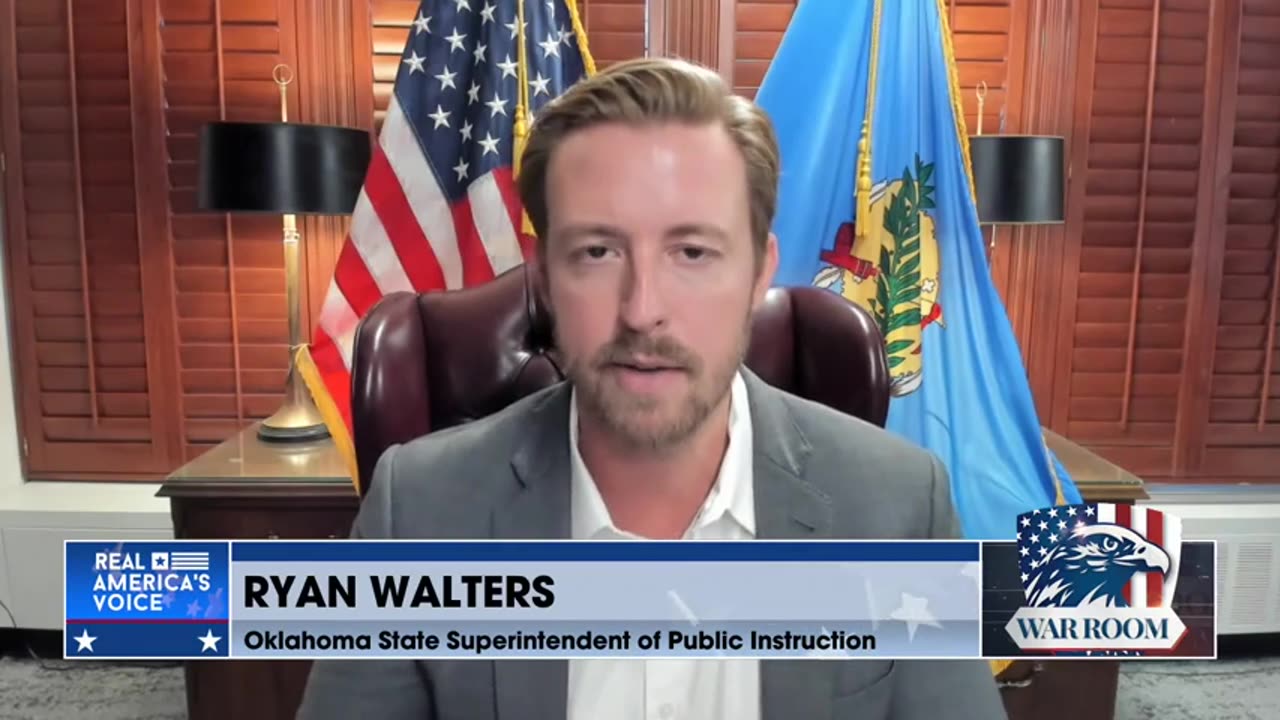 "We're Not Going To Allow Them to Turn This Country into a Marxist Dumpter Fire." Ryan Walters of OK