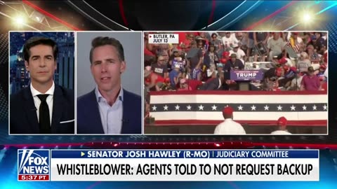 Sen Josh Hawley: What Is The Secret Service Hiding?