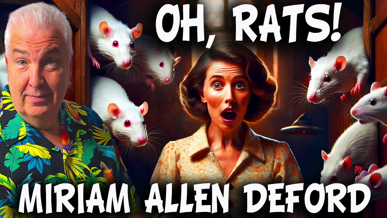 Science Fiction Rats Oh, Rats! Mirian Allen DeFord Science Fiction Short Story From the 1960s