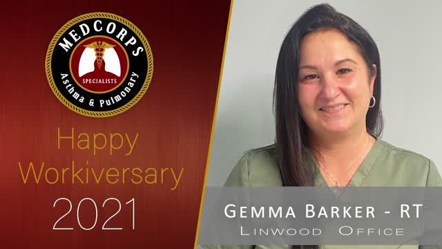 Happy 1 year work anniversary to Gemma