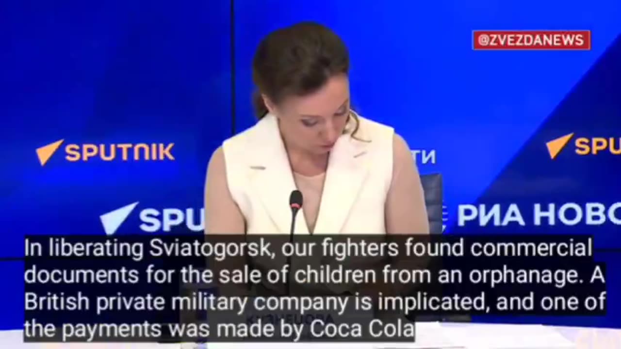 Coca-Cola Company Is Implicated in the Purchase of Organs from Children From Ukraine