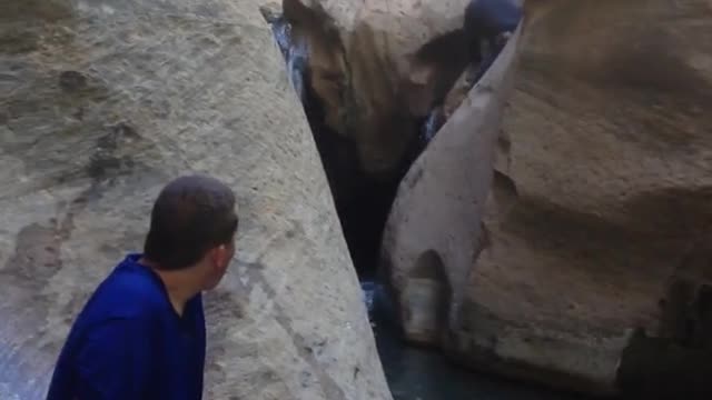 Return from Climbing a waterfall in Narrows at Zion National Park!