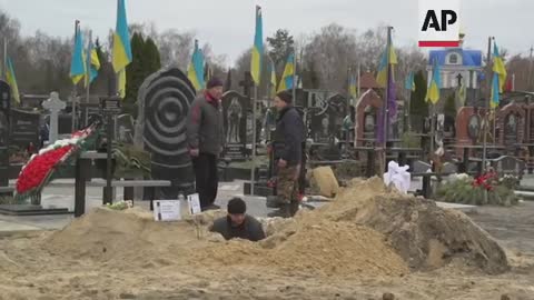 Ukraine paramedic hero laid to rest in capital
