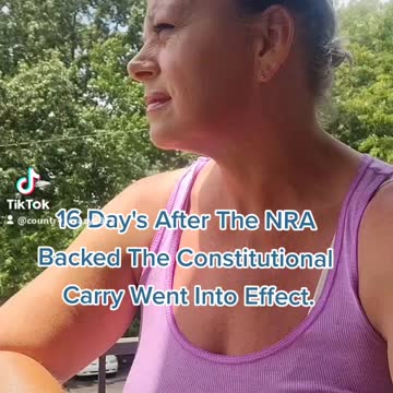 Constitutional carry does save lives but you won't hear about that in the media