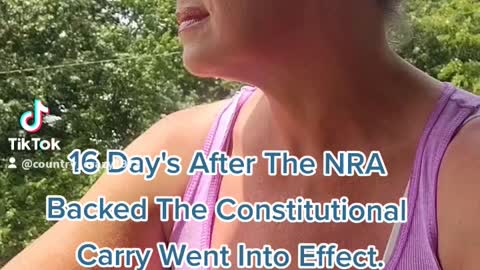Constitutional carry does save lives but you won't hear about that in the media