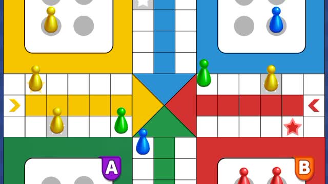 Playing in classic mode 2 vs 2 tournament in the game ludo club data (05/06/2022).