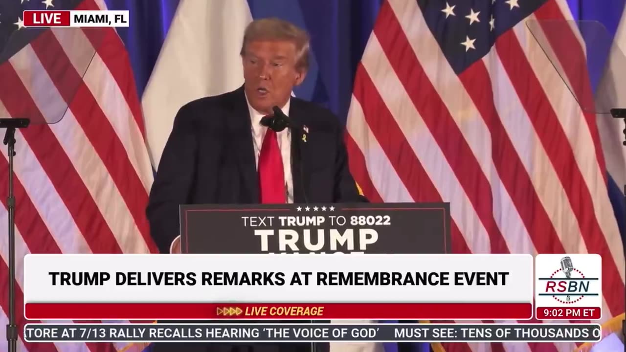 “We are going to remove the Jew haters who do nothing to help our country.” - Donald Trump