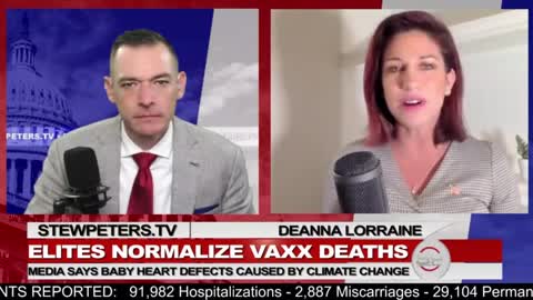 ELITES NORMALIZE VAXX DEATHS: MEDIA SAYS BABY HEART DEFECTS CAUSED BY CLIMATE.