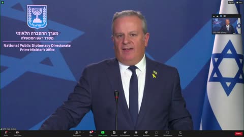 Israeli government spokesman David Mencer gives update as Middle East conflict escalate - August 25, 2024