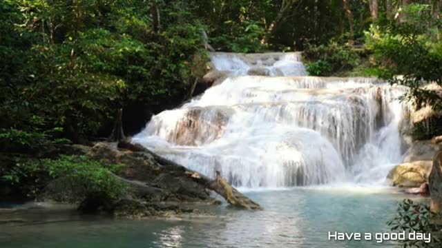 Relaxation water falling video || Feel it