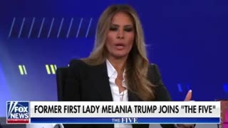 A MUST WATCH - Melania Trump on The Five