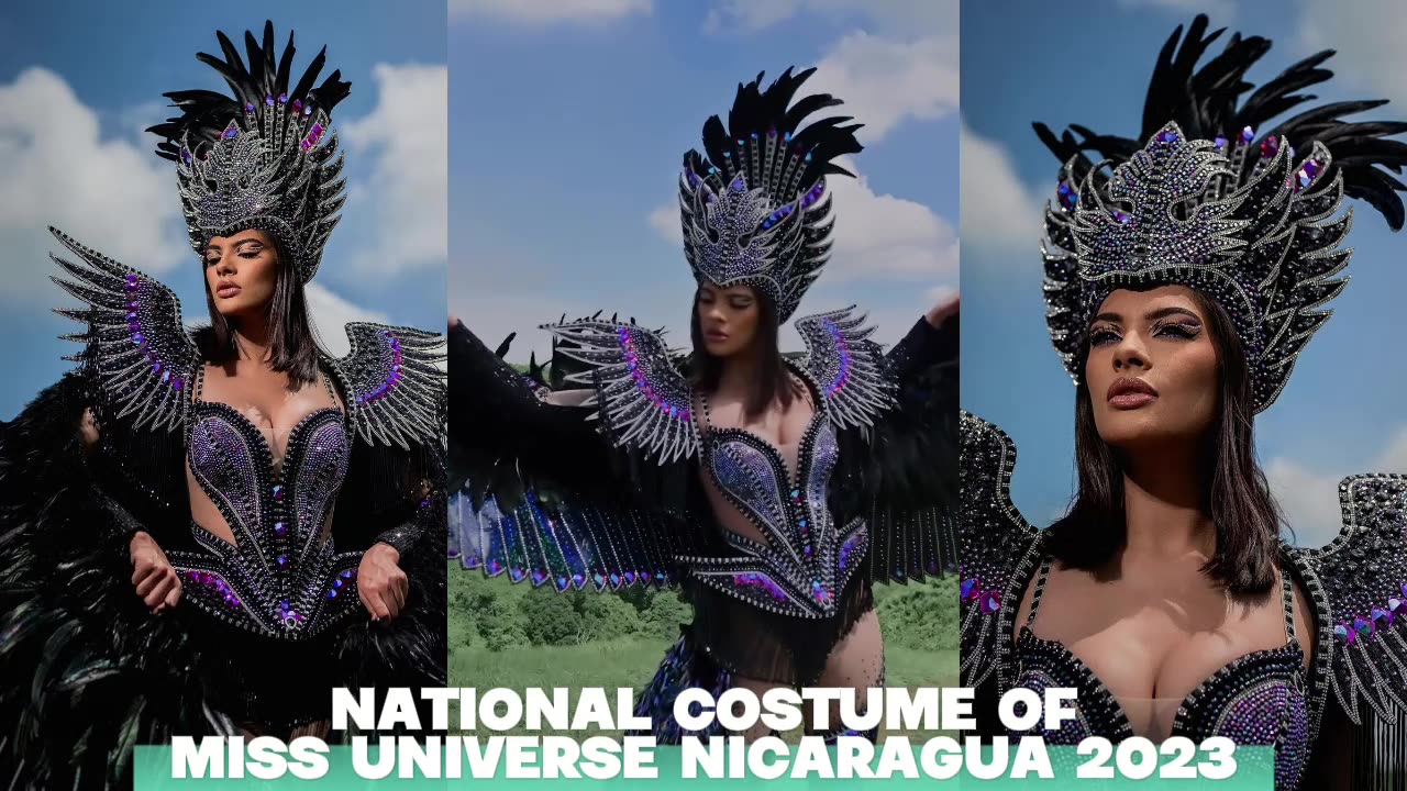 NATIONAL COSTUME OF MISS UNIVERS NICARAGUA 2023 SHEYNNIS PALACIOS