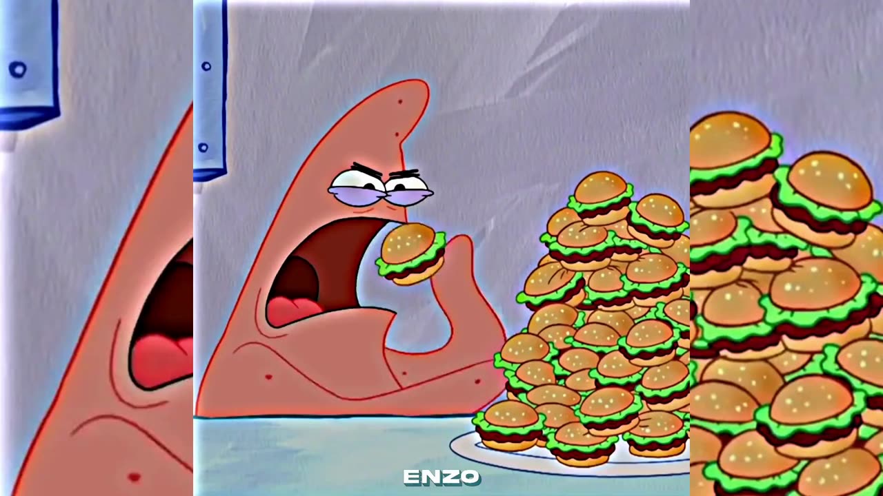 Patrick Star Krabby Patty Edit