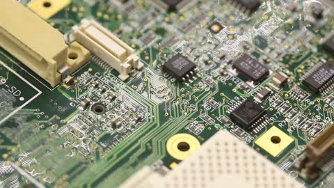 Electronic Motherboard Circuit Video