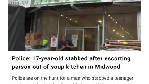 NY Local News: 17-year-old stabbed after escorting person out of soup kitchen in Midwood