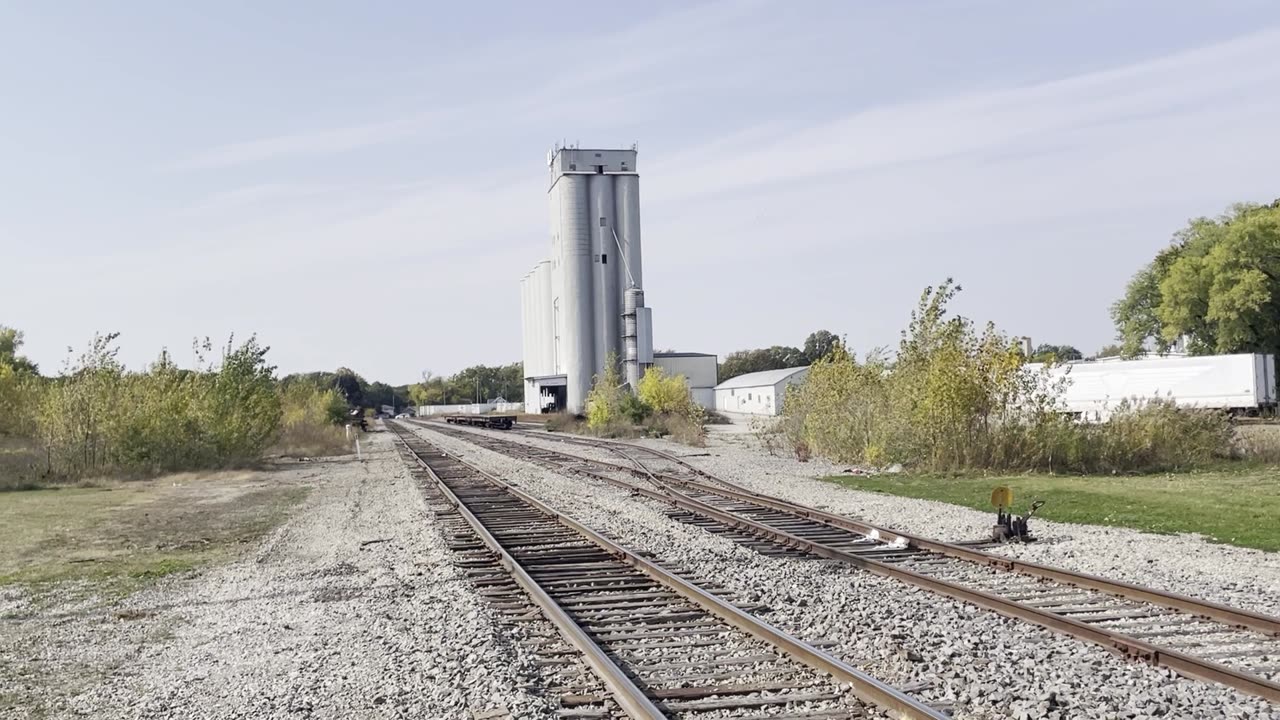 Stock Clip Small Railroad Yard