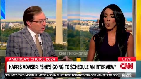 CNN Panelists Duke It Out Over Harris Ducking Interviews Ahead Of Election