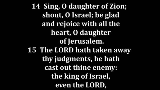 Zephaniah 3 King James version