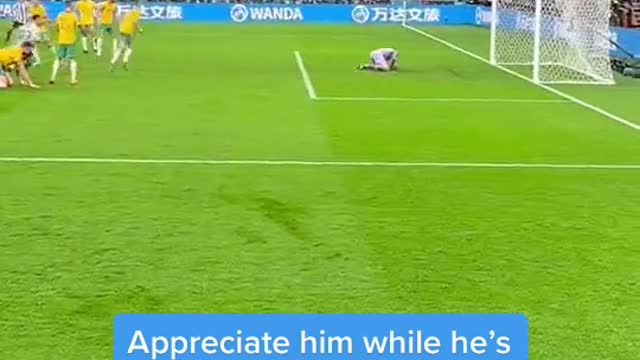 Appreciate him while he's here, because we'll never see another