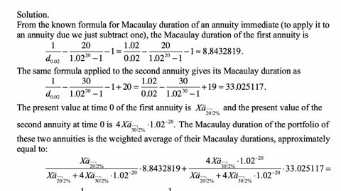 Exam FM exercise for February 3, 2022